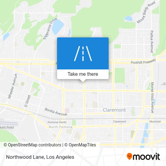 Northwood Lane map