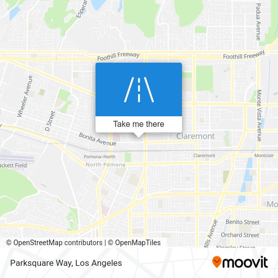 Mapa de Parksquare Way