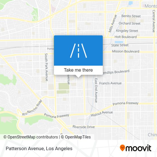 Patterson Avenue map