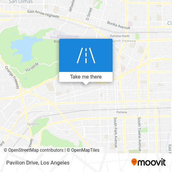 Mapa de Pavilion Drive