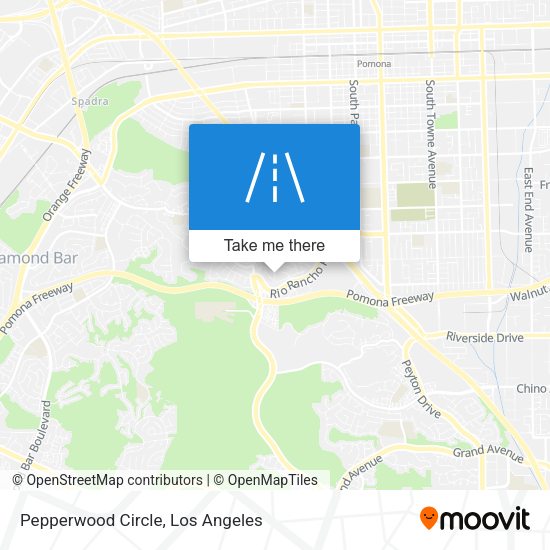 Mapa de Pepperwood Circle