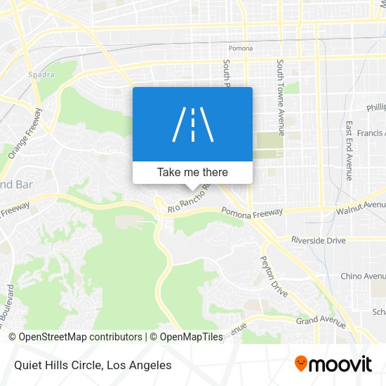 Mapa de Quiet Hills Circle