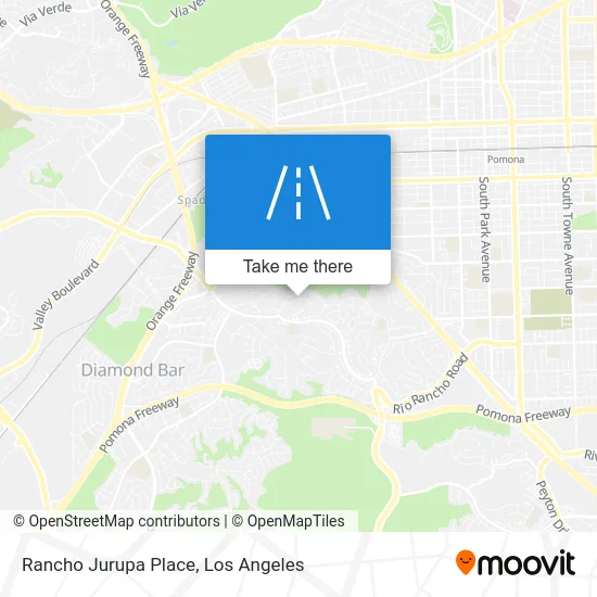 Rancho Jurupa Place map