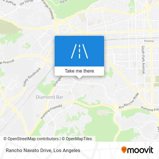 Rancho Navato Drive map