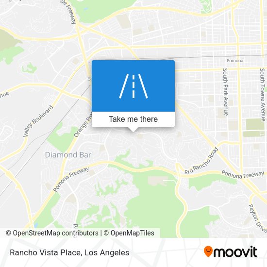 Rancho Vista Place map