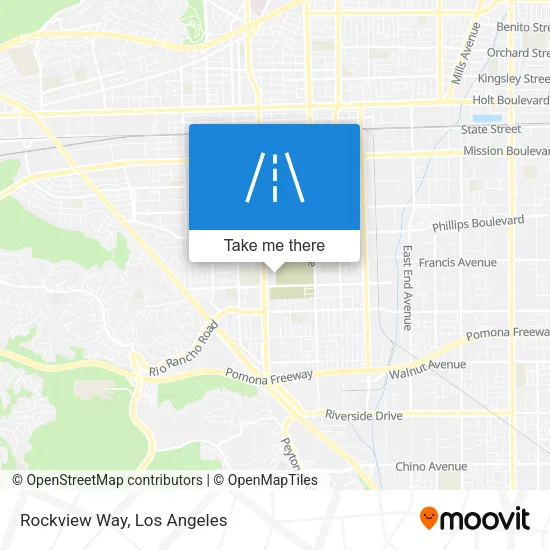 Rockview Way map