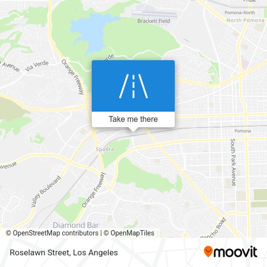 Mapa de Roselawn Street