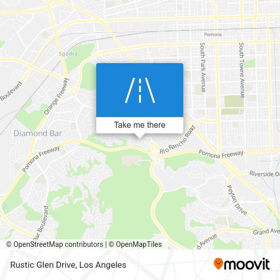 Mapa de Rustic Glen Drive