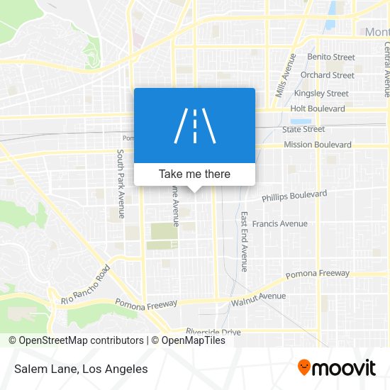 Mapa de Salem Lane