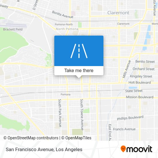 San Francisco Avenue map