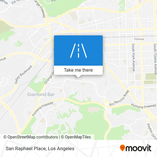 Mapa de San Raphael Place