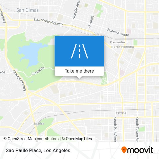 Mapa de Sao Paulo Place
