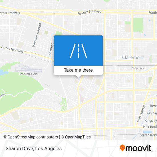 Mapa de Sharon Drive