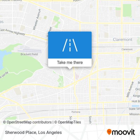 Mapa de Sherwood Place
