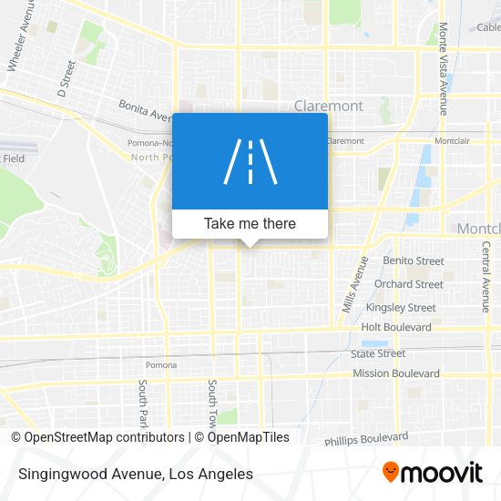Mapa de Singingwood Avenue