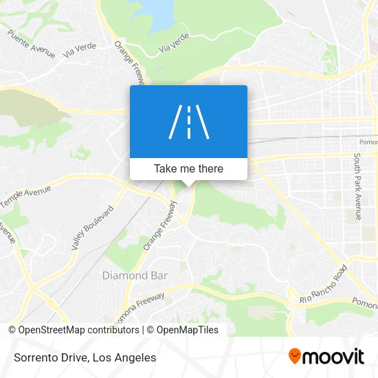 Sorrento Drive map