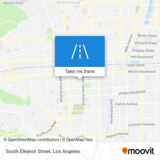 Mapa de South Eleanor Street