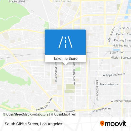 Mapa de South Gibbs Street