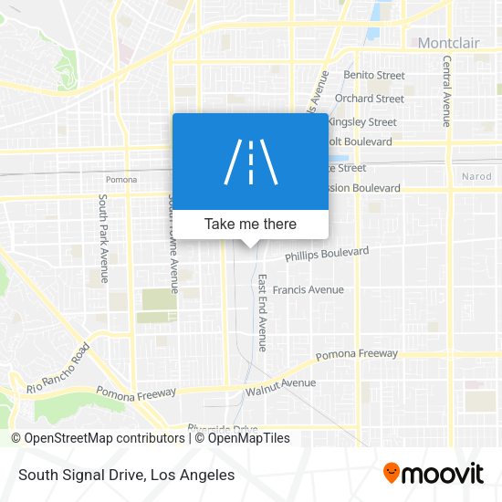 Mapa de South Signal Drive