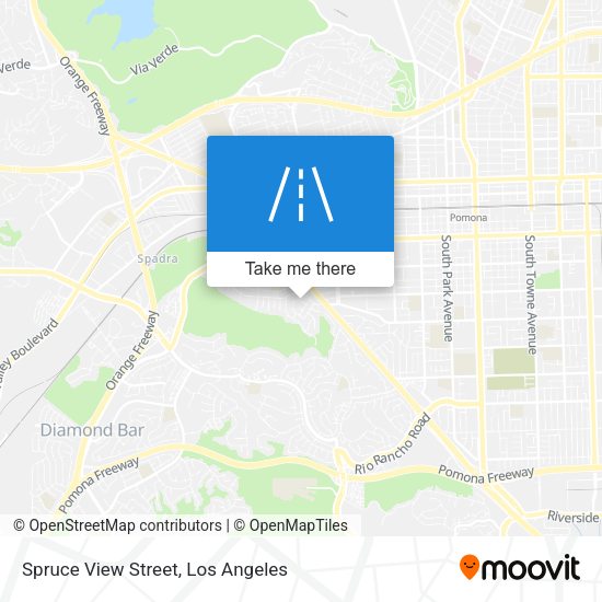 Spruce View Street map
