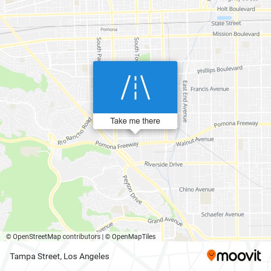 Tampa Street map