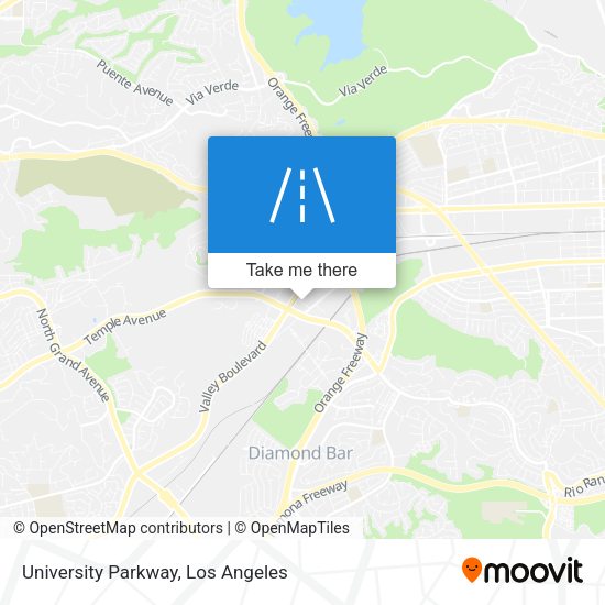 University Parkway map