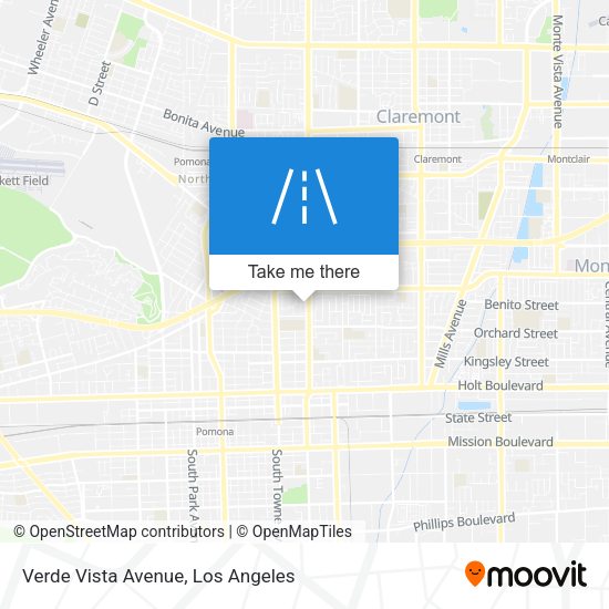 Verde Vista Avenue map