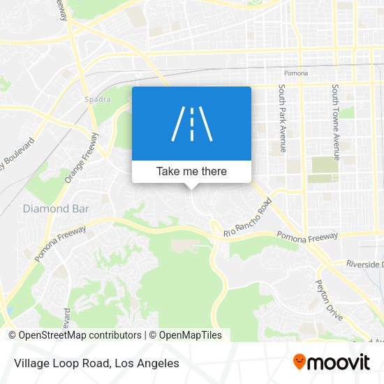 Village Loop Road map