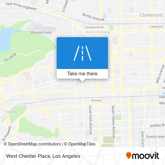 Mapa de West Chester Place