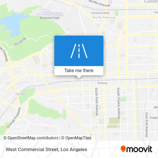 Mapa de West Commercial Street