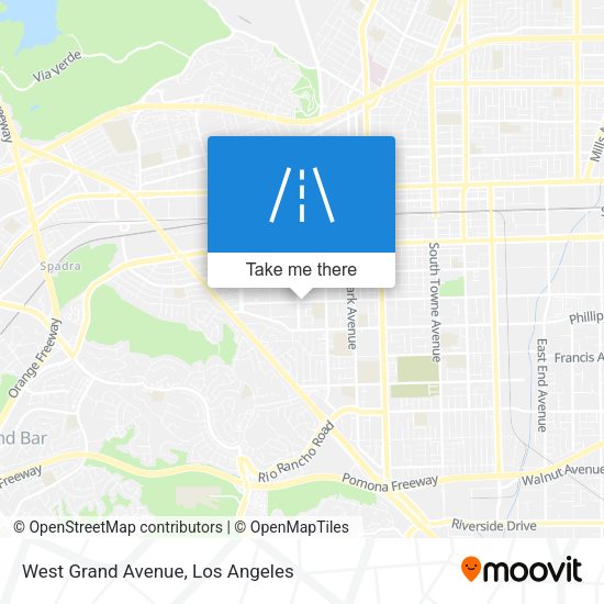 Mapa de West Grand Avenue