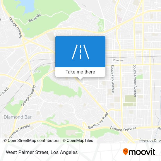 West Palmer Street map