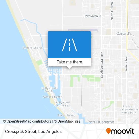 Crossjack Street map