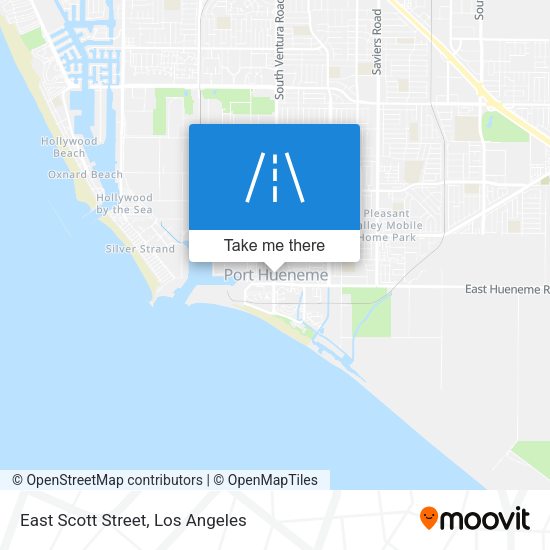 Mapa de East Scott Street