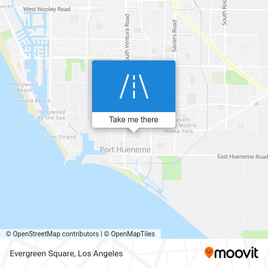 Evergreen Square map