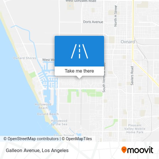 Mapa de Galleon Avenue