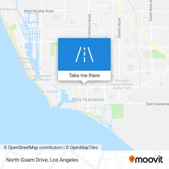 North Guam Drive map