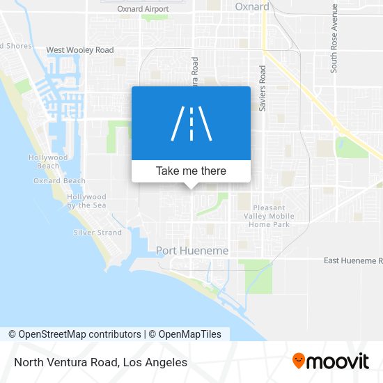 Mapa de North Ventura Road
