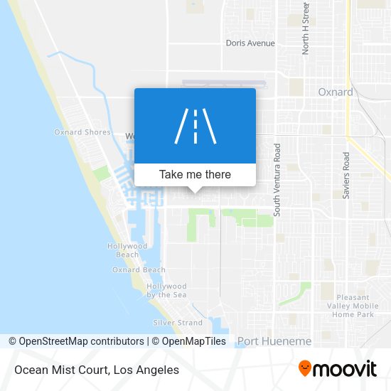 Mapa de Ocean Mist Court