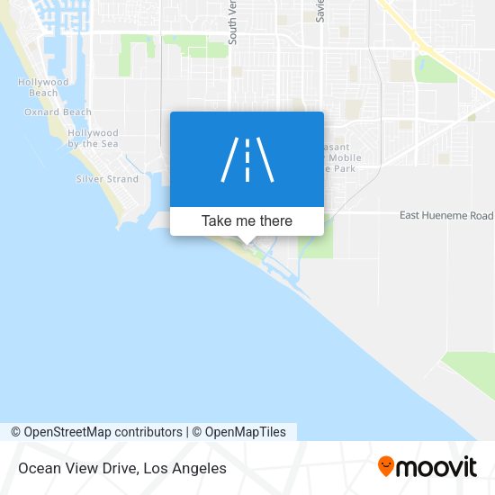 Ocean View Drive map