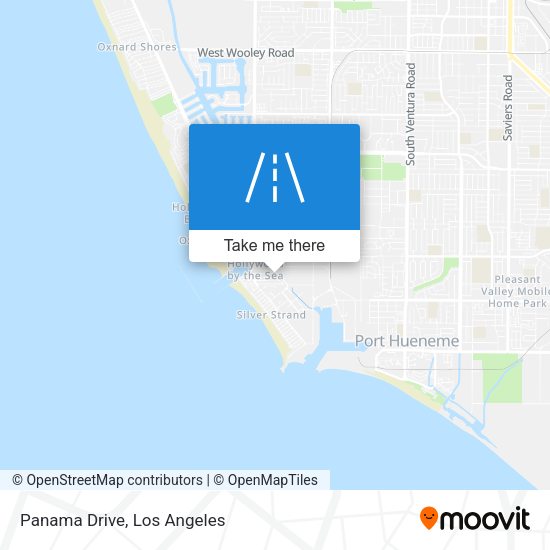 Mapa de Panama Drive