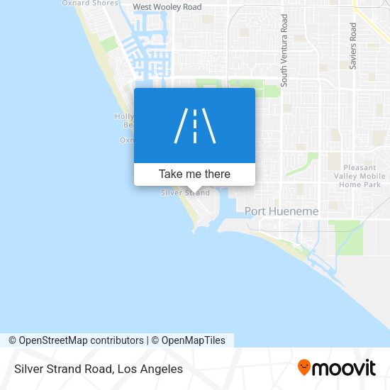 Mapa de Silver Strand Road