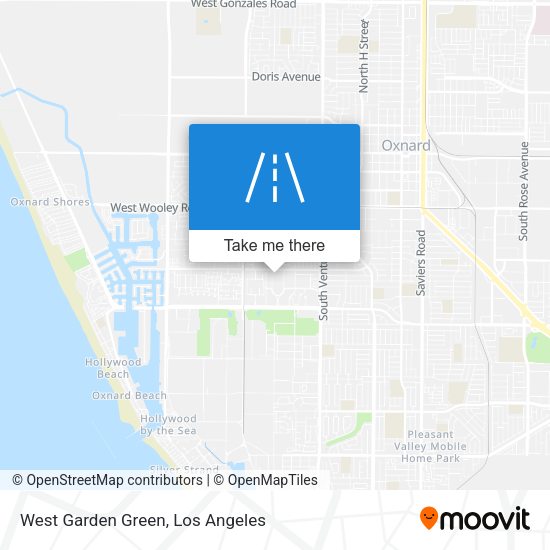 Mapa de West Garden Green
