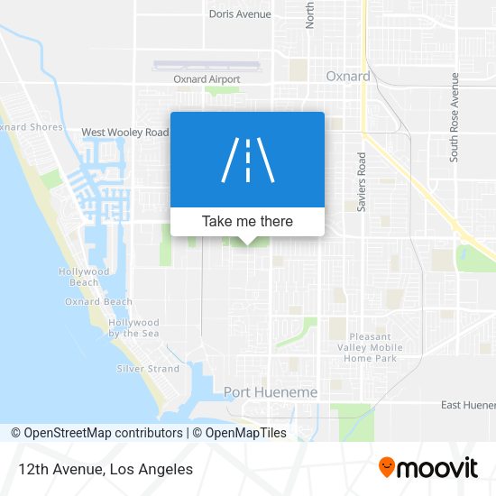 Mapa de 12th Avenue