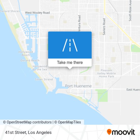 Mapa de 41st Street