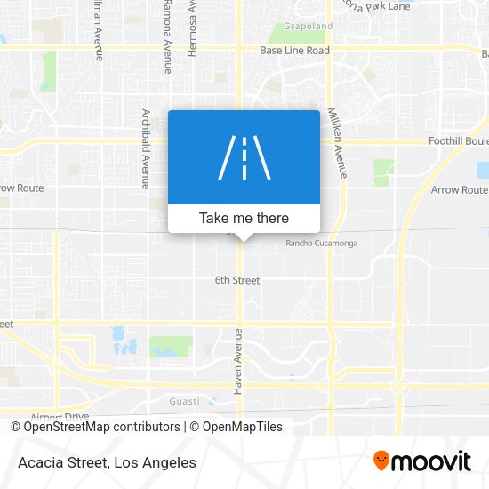 Mapa de Acacia Street