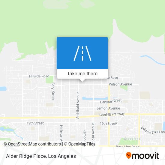 Mapa de Alder Ridge Place