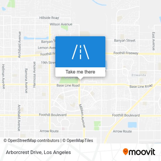 Arborcrest Drive map
