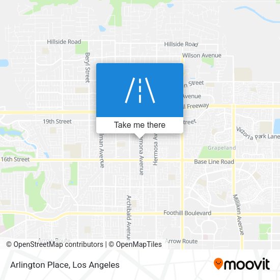 Mapa de Arlington Place