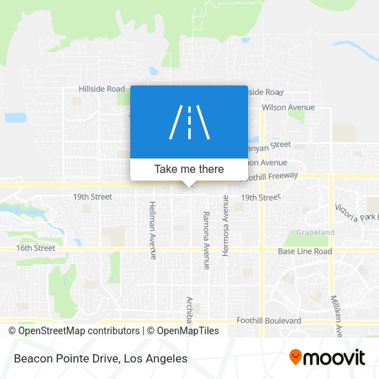 Beacon Pointe Drive map